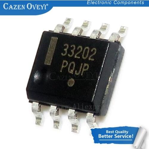 10pcs/lot MC33202DR2G MC33202 33202 SOP-8 In Stock