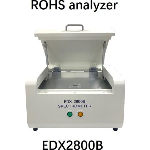 EDX2800B rohs analyzer X fluorescence spectrometer halogen environmental protection coating plastic heavy metal detector