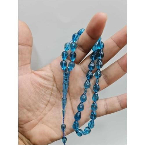 Islamic Tasbih Muslim Rosary Beads 33 Prayer Rosary For Men Bracelet For Men Accessory amber oltu amber stone Handmade Turkey