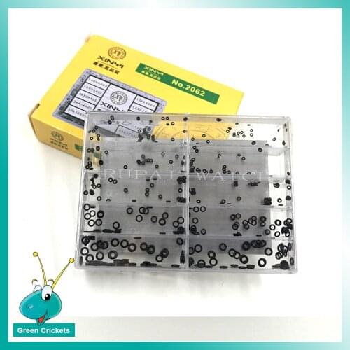 No.2026 Quality Rubber O Ring Set For Waterproof Watch Crown,Assort Size Watches O-Ring Parts for watchmakers