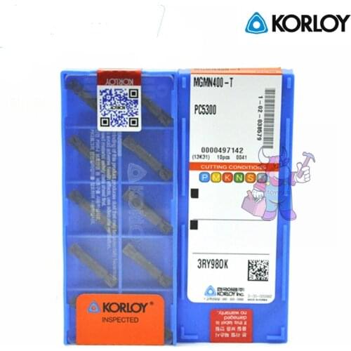 KORLOY CNC insert MGMN400T PC5300