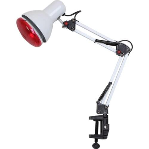 Clip-on far infrared physiotherapy lamp beauty salon home skin electric physiotherapist heating roasting physiotherapy lamp