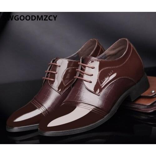 Elevator Shoes For Men Italian Suit Shoes Formal Shoes Men Zapatos Oxford Hombre Scarpe Uomo Eleganti Sapatos Social Masculino