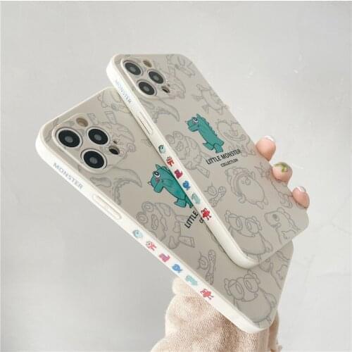 Cartoon Phone Case For Xiaomi Mi11 Lite 9 8 POCO F3 Redmi 9 9T 9A K20 K40 Pro Note 7 8 9 Pro 5G Protection Cute Print Side Funda