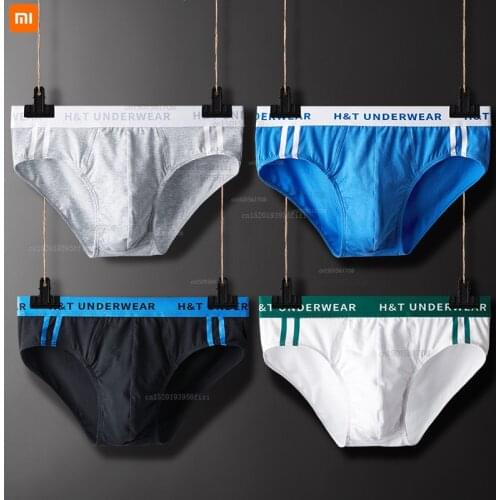 Xiaomi youpin mens briefs mens briefs combed cotton youth fashion student briefs
