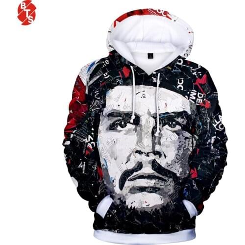 Che Guevara 3D Printed 2018 New Fashion Hoodies Women/Men Long Sleeve Casual Hooded Sweatshirts Trendy Streetwear Hoodies