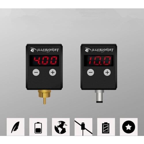 New Rechargable Mini Wireless Tattoo Power RCA/DC Connector For Tattoo Machine Pen Supply TPS20