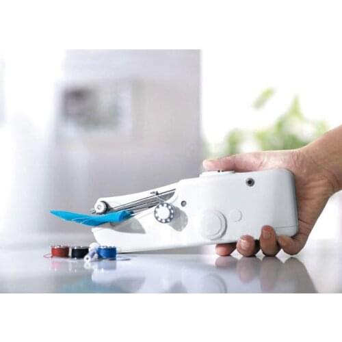 Mini Portable Handheld sewing machines Stitch Sew needlework Cordless Clothes Fabrics Electric Sewing Machine Stitch Set