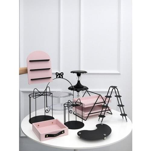 Princess Girl Birthday Wedding Dessert Tableware Cakes Stands Sets for Party Cupcakes Dessert Decoration