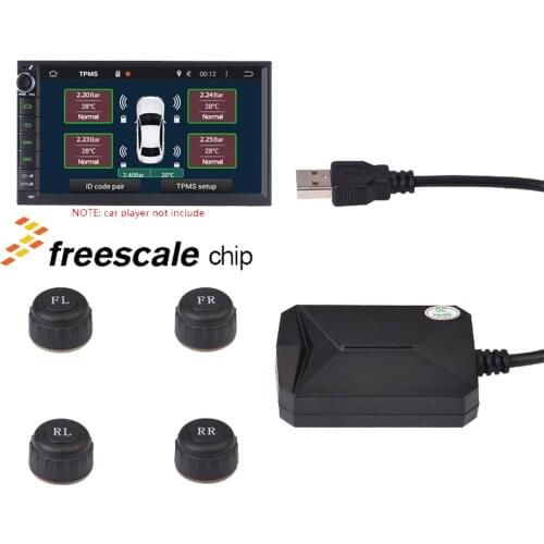 Android navigation tire pressure monitoring alarm system wireless transmission TPMS