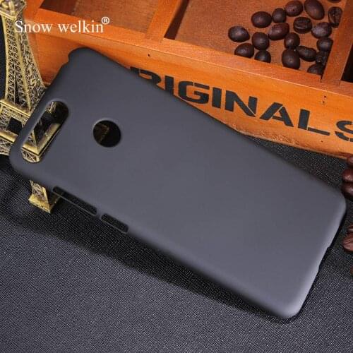 Snow Welkin For Huawei Y6Prime 2018 Rubberized Matte Plastic Hard Case Cover For Huawei Y6 Prime 2018 5.7 inch Back Phone Cases