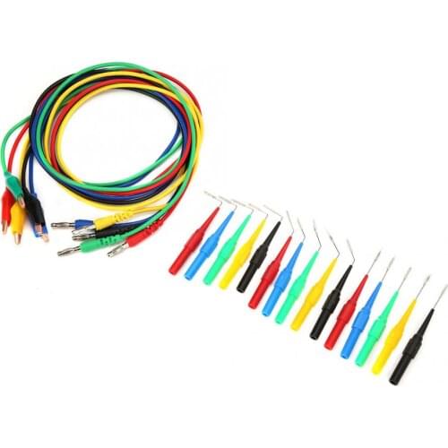 P1920 Clip to Banana Plug Test Lead with Probe Kit Connect to 4mm Banana Plug for Electric Test High quality