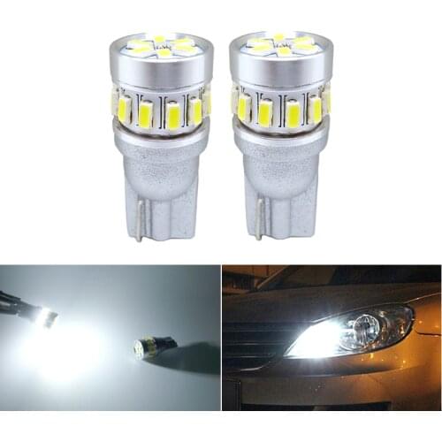 2x T10 Led 3014 Smd W5w 194 Led Car Parking Position Lights Interior Map Dome Lights For Iveco Daily Jaguar Xf Lexus Is250
