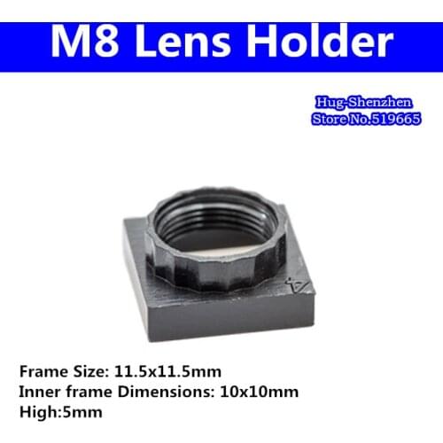 20Pcs/Lot Free Shipping M8 lens mount CCD lens holder camera lens mount ABS