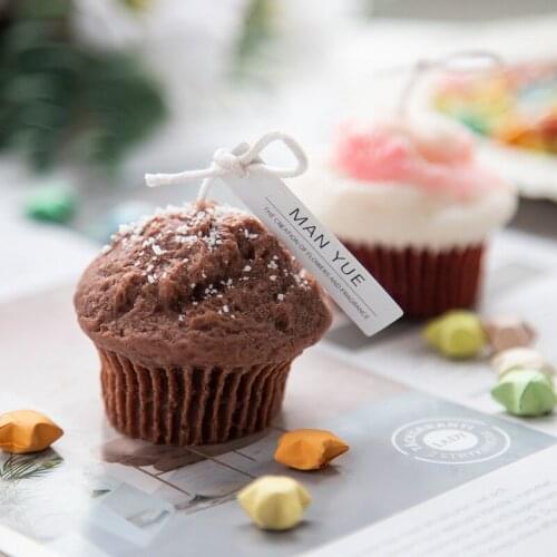 3D Muffin Cup Candle Mold DIY Aromatherapy Candle Decor Handmade Soap Silicone Mould Cupcake Decorating Tools Candle Resin Craft