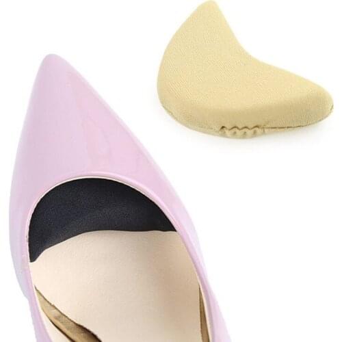 5 Pair Toe Plug Adjust size Foot Forward, Wear-resistant Round Head, Put Shoes Big Sponge Female High Heel Front Pad