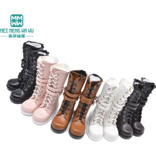7.5cm BJD shoes accessories Fashion high boots for 58-60CM 1/3 Girls SD Dolls toys Ball Jointed Doll Girls gift
