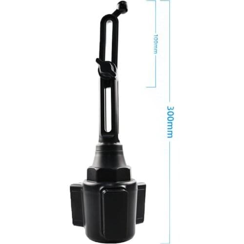 360° Car Water Cup Holder Cradle Mount Angle Telescopic Adjustable Mobile Phone Stand Bracket for Smart Cellphones Device