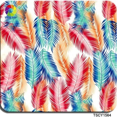 Free shipping 0.5mX2m/10m TSCY1564 water transfer printing film hydrographic film dipping film