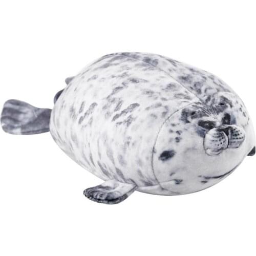 Seal Plush Toy For Children Gift Cute Seal Plush Toy Creative Seal Pillow Plush Cushion PP Cotton Stuffed Simulation Animal Toys