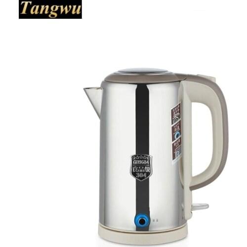 All-steel electric kettle food grade 304 stainless steel insulated tea boiling water