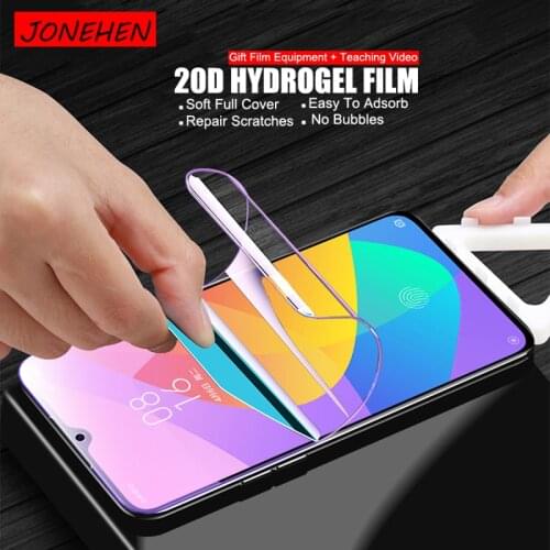 For Xaiomi Redmi 4X 5 Plus 6 7A 8A K20 Pro Curved Soft Cover Hydrogel Film For Redmi Note 4 5 7 8 Pro Screen Protector No Glass