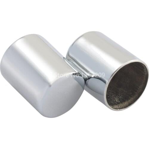 Motorcycle 2 x Chrome Docking Hardware Covers Cap Fit For Harley Touring Sportster Road King Street Glide Softail Dyna 1996-2018