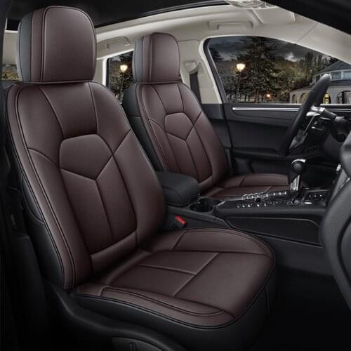 Custom leather car seat cover full set for chery a1 a3 a5 cowin 2 3 e3 eastar cross fengyun qq3 qq6 tiggo 3 5 7 car accessories