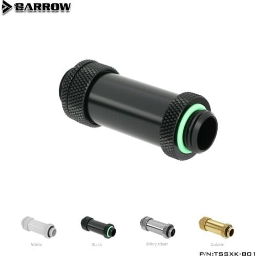 Barrow PC water cooling G1/4" Male to Male Rotary Connectors Extender 41-69MM modding pc TSSXK-B01