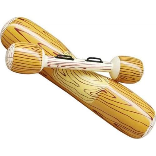 Summer Pool Float Water Sports Beach Pool Inflatable Swimming Rings Double Beat Swim Log Stick Set Pool Float Pool Accessories