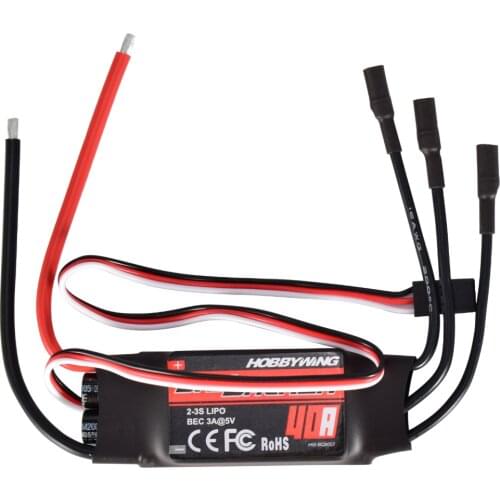 Hot Hobbywing Skywalker 30A 40A 50A 60A 80A Brushless ESC Speed Controller With BEC For RC Airplanes Helicopter