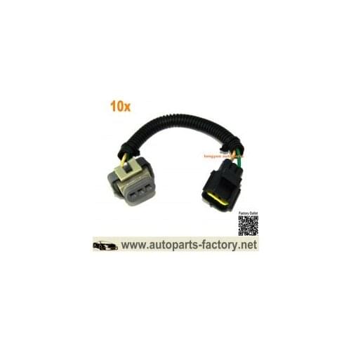 Longyue 10pcs Alternator Conversion Plug Harness Kit Fits Ford Lincoln Mercury 6G To 4G Series