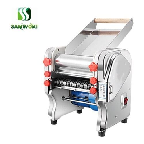 Stainless steel pasta machine noodle pressing machine dough kneading machine pasta rolling machine Wide noodle maker machine