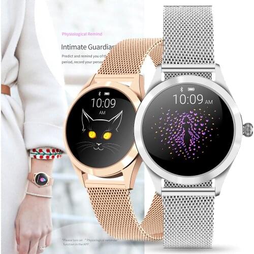 Bidding KW10 Women Smart Watch Sport Heart Rate Monitor Waterproof Fitness Bracelet Women Smartwatch For Android iOS Xiaomi
