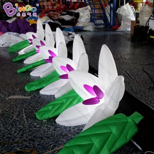 Personalized 5 meters indian inflatable flower / 16 feet length india inflatable flower for display toys