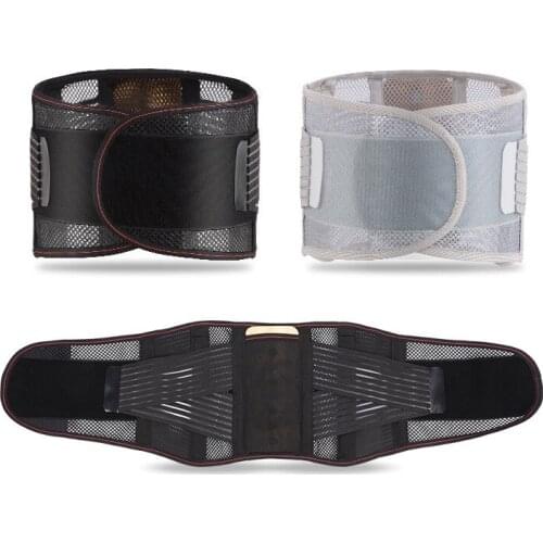 Protrusion of the lumbar spine support summer thin waist belt lumbar disc strain muscle back pain self-heating warm belt