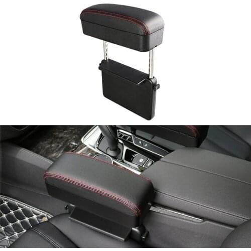 Arm Rest Box Car Armrest Organizer Accessories Cushion For Auto Elbow Support Universal Heat Map