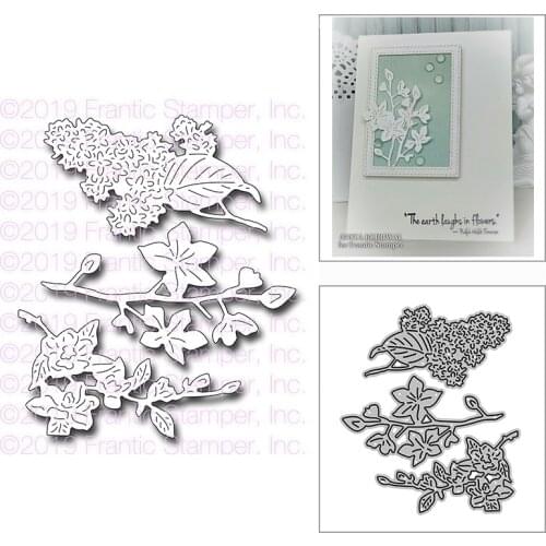 New Spring Blossoms Craft Embossing Mold 2021 Metal Cutting Dies for DIY Decorative Scrapbooking Album Card Making No Stamps