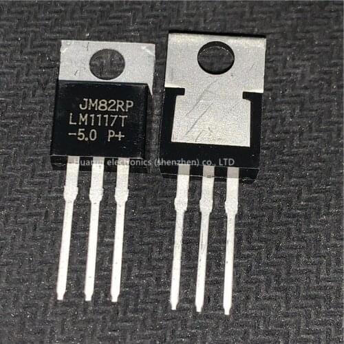10pcs/lot LM1117 LM1117T-5.0 LM1117-5.0 5V TO-220 voltage regulator