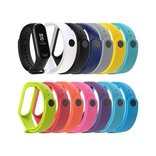 Smart Bracelet For Xiaomi Mi Band 6 5 4 3 Silicone Strap MiBand 4 Bracelet Wrist Strap Miband 5 Wriststrap For Xiaomi Mi Band 6