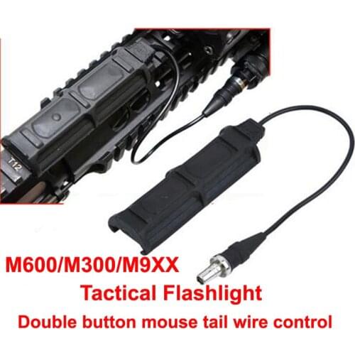 Night-Evolution M600/M300/M9XX M seriesTactical Flashlight Remote Dual Switch (1 Plug) light Accessories