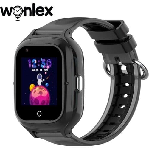 Wonlex KT23 Smart-Watches Anti-lost GPS-Tracker SOS-Monitor 4G Kids IP67 Waterproof Telephone Baby Video Call Watch Camera Clock