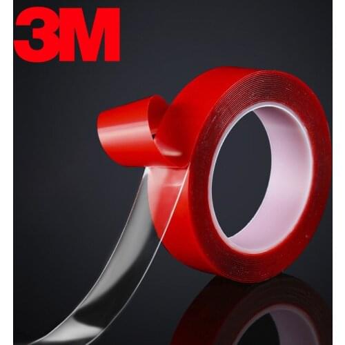 3M Waterproof Transparent Double Sided Adhesive Tape Sticker Ultra High Strength NoTrace Reusable Waterproof Adhesive Tape