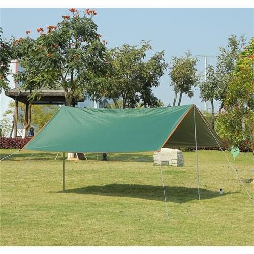 Awning Waterproof Tarp Tent Shade Ultralight Garden Canopy Sunshade Outdoor Camping Hammock Rain Fly Beach Sun Shelter