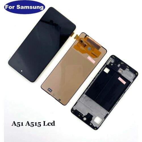 Incell A51 For Samsung Galaxy A51 A515 Lcd Display Touch Screen Digitizer Assembly Parts For Samsung A515 A515FN/DS A515F