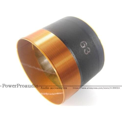 1PCS 64MM BASS Voice coil SubWoofer 8OHM For 12" 15" inch Speaker repairss DIY