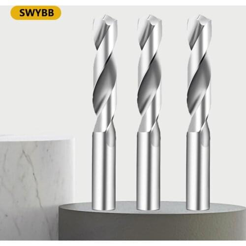 10.5mm to 20mm Carbide Twist Drill Bit Tungsten Steel 2 Flute Metal CNC Tool HRC Aluminum Copper Wood 0.5-0.9 Micro Drill Bit