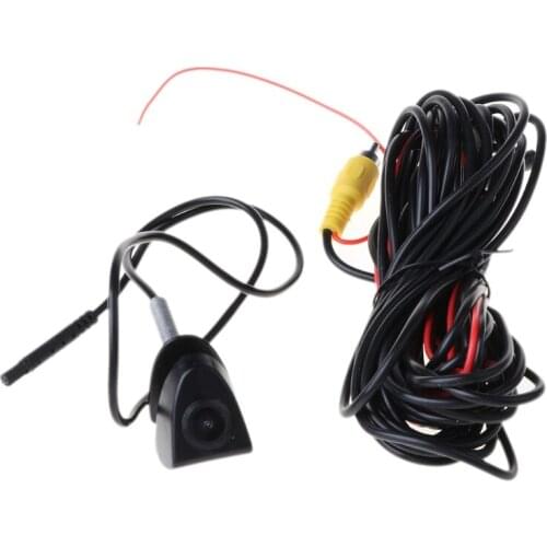 652F 12V PZ400-FT Waterproof CCD Car Front View Camera Logo Parking System for toyota Prado Highlander Land Camry