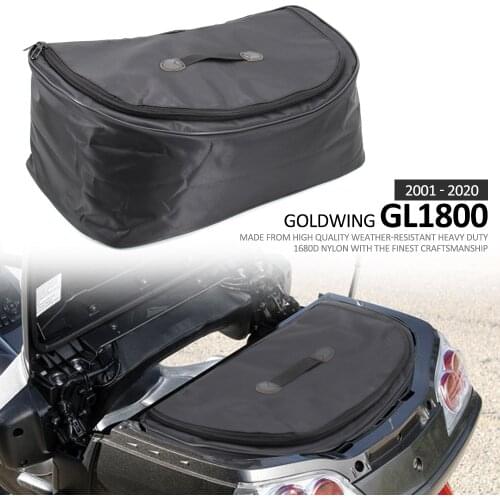 2001-2020 For Honda Gold Wing GL1800 GL 1800 Topliner Top Box Case Trunk Liner Bag,Black 2013 2014 2015 2016 2017 2018 2019 20