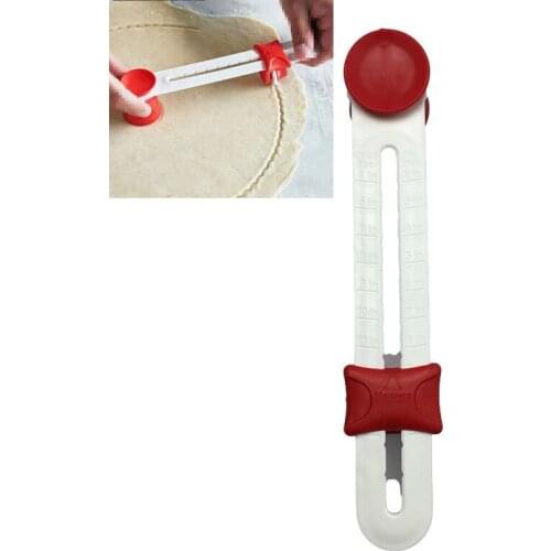 2021 New Perfect Pie Crust Cutter With Scale Pastry Tools 4Kinds Lace Cutters Plastic Kitchen Tools